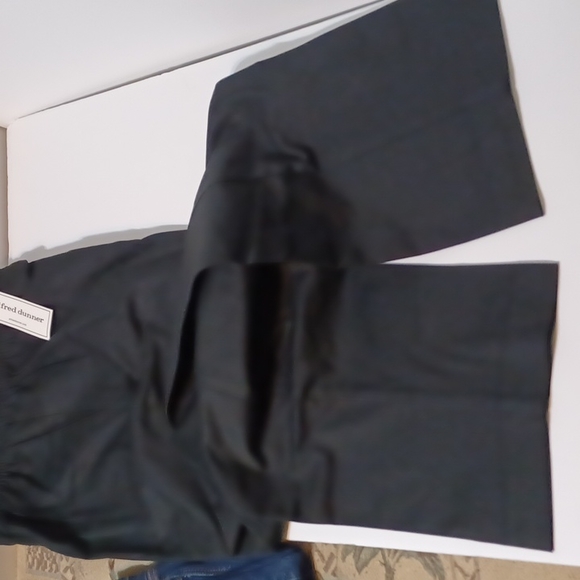 Women's Alfred Dunner Classics Black Proportioned Medium Twill Pants - Picture 10 of 12